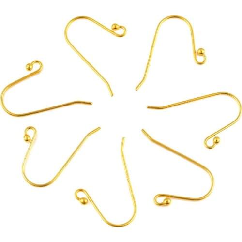 XINYAO 10pcs/Lot S925 Ear Wires Earring Hooks For DIY Earring Jewelry Making Findings Components Accessories