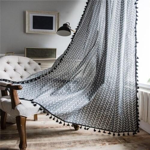 YMQY Blackout Curtains On The Windows