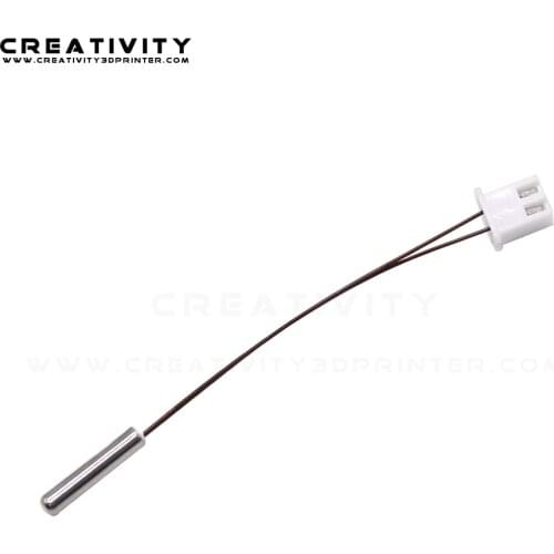 3d printer parts100K 3 * 15mm thermistor box sensor is suitable for CR-6SE printer, equipped Extruded Hotend Kit