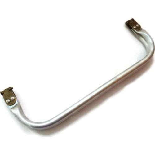 12 inch (30cm) aluminum alloy rectangle tubular internal purse frames hinge