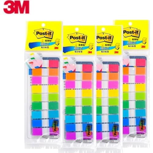 4packs a lot Removable indicator label 683-9CF/6CF/5CF color pagination label 3M post-it sample price