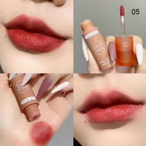 6 Colors Velvet Lipstick Vivid Colour Non-stick Cup Long Lasting Lip Glosses For Women Girl Lipstick Matte Lipstick For Lips