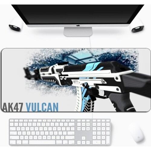 Large Mouse Pad Gamer CS GO Custom Keyboard Pad Rubber XL Gaming Mousepad Otaku Locking Edge Laptop Notebook Desk Computer Mat