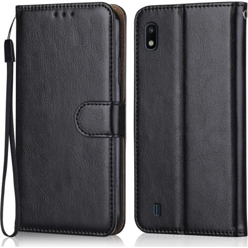 Folio For Samsung Galaxy A10 A105 A105F A105F-DS 6.2'' Cover Wallet Stand Flip Leatehr Case For Samsung A10 Case Phone Bag