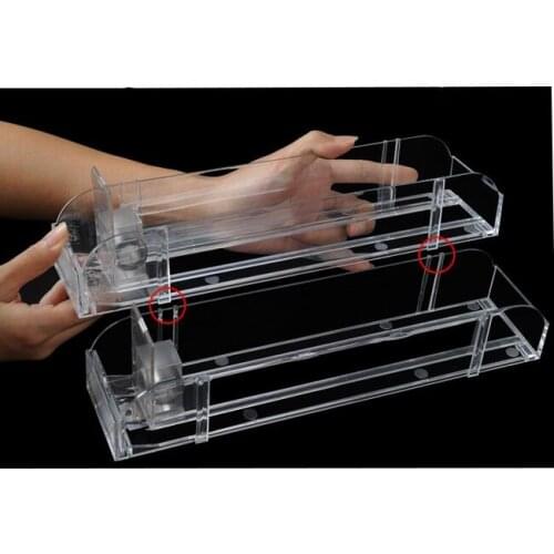Supermarket Cigarette divider Automatic propulsion locker drawer drink display stand container Tobacco Cosmetic holder rack