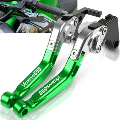 For KAWASAKI Versys 650 2009 2010 2011 2012 2013 2014 Motorcycle Folding Extendable Adjustable Brake Clutch Levers VERSYS650cc