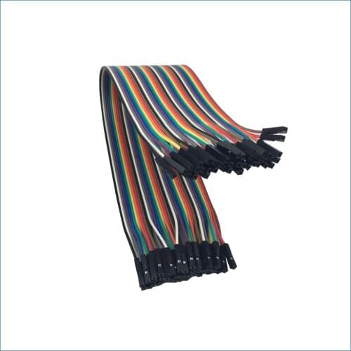 S ROBOT Raspberry Pi 3 Dupont Cable 40pcs/lot 20/30CM Dupont Cable Female to Female Jumper Wire for Raspberry Pi 3B+ RPI145