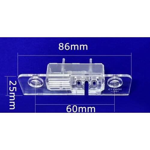 ANSHILONG Special License Plate Light Cameras Shell For Ford Flex Mustang GT Taurus 2010~2014