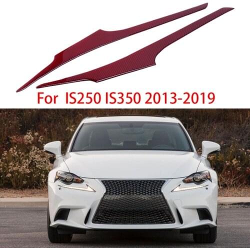 Car Red Inner Door Handle Armrest Cover Trim Strip Sticker for Lexus IS250 IS350 2013-2019 Interior Mouldings
