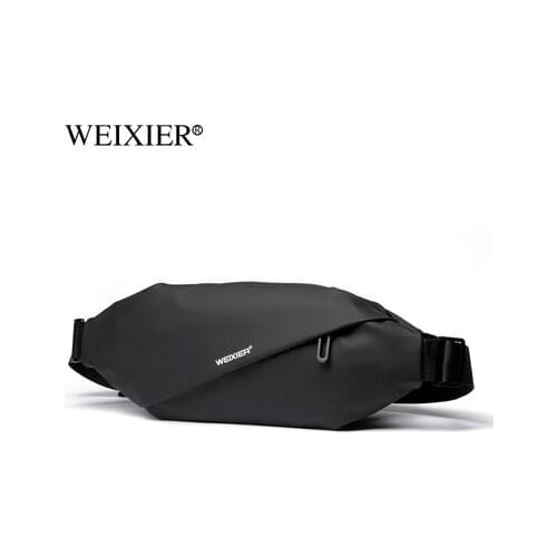 WEIXIER New Fashion Multifunction Crossbody Bag for Men Bags Waterproof Shoulder Messenger Bags Male Short Trip Chest Bag Waist