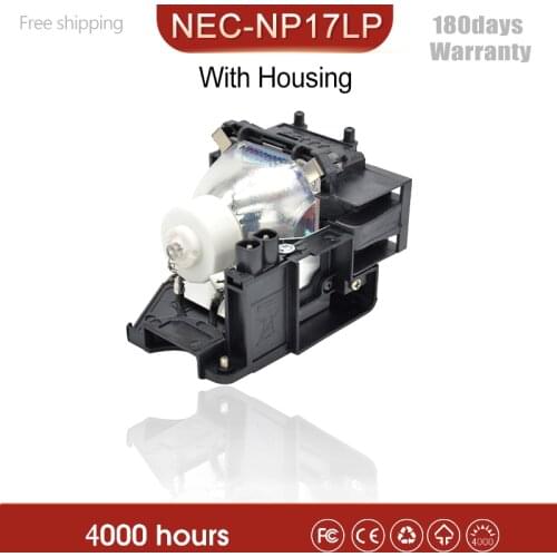 Compatible NP17LP Projector Lamp With Housing for NEC M300WS/M350XS/M420X/NP-P350W/P420X