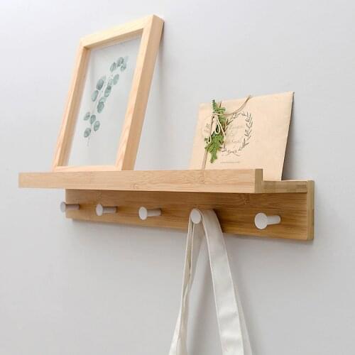 Simple and modern design Hanger coat hat rack hook,living room decoration, bathroom shelf storage rack 5 hooks home furniture