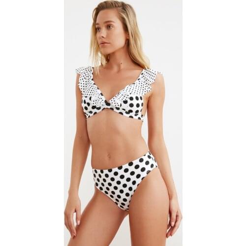 Купальники в горошек Trendyol China At AliExpress