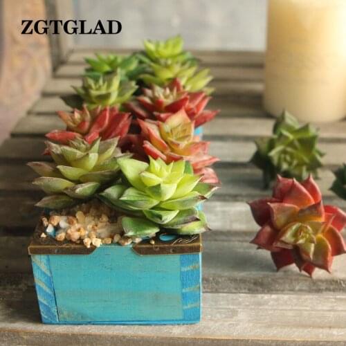 1pcs Top Quality Artificial Fleshiness Cactus Plant Mini Palm Bonsai Local Landscape Decorative Flower for Home Table Decoration