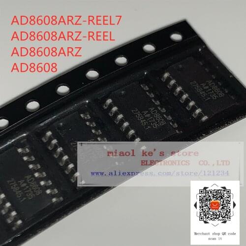 [ 5pcs/1lot ]100%New original: AD8608ARZ-REEL7 AD8608ARZ-REEL AD8608ARZ AD8608 - IC OPAMP GP 4 CIRCUIT 14SOIC