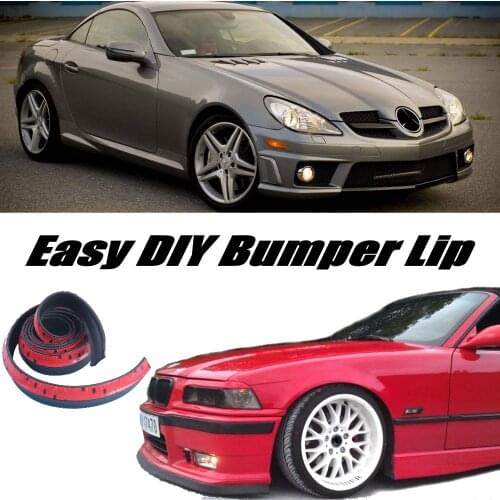 Bumper Lip For Mercedes Benz SLK MB R170 R171 R172 / Front Skirt Deflector Spoiler For Car Tuning The Stig Recommend Body Kit
