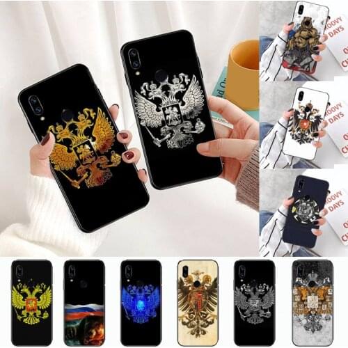 Flag of Russian bear Phone Case For Xiaomi Redmi Note 4 4x 5 6 7 8 pro S2 PLUS 6A PRO