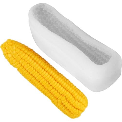 Bakeware Cooking Tools Silicone Fondant Mousse Cake Mould Soap Sugarcraft Chocolate Mould Cake Decorating Tools 3D Corn Mold