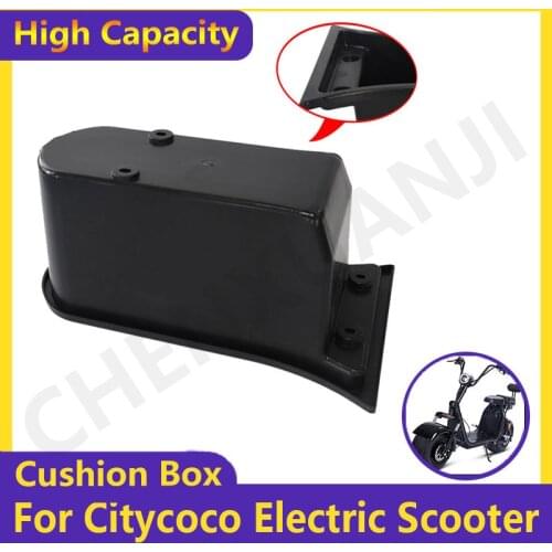 Box Seat Box Seat Bucket For Citycoco Electric Scooter Modification Accessories Parts Cushion Cushion Storage Box with Door Lock
