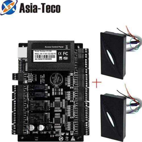 KR100E C3-200 kit TCP/IP RS485 Communication Advanced Access Control Wiegand 26 IP-based Door Access Control Panel