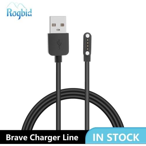 Rogbid Brave USB Magnetic Charger Cable smartwatches 4G Charger Line USB Data Cable Charger Wire Accessories For Rogbid Brave