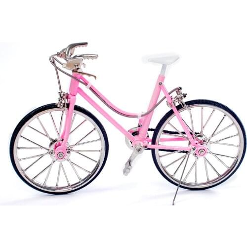 Metal DIY Assembly Jigsaw Puzzle Female Bicycle Model Kit Metal Diy Assembly Model Home Office Livingrrom Decor - FS-620