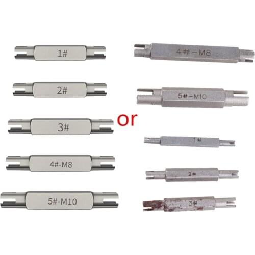 Multi-size Hexagonal Double-end Screw Tap Extractor Steel Broken Head Taps Remover Stripped Set Screw Remove Tools