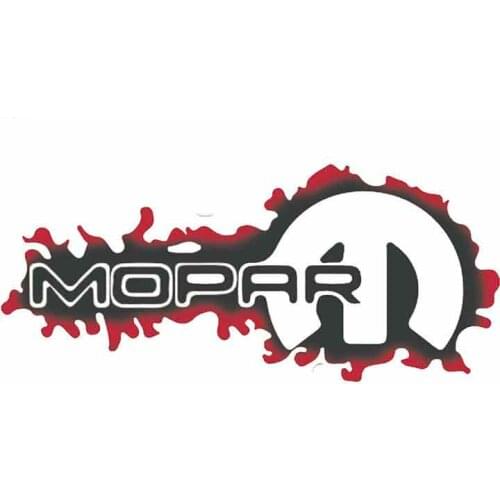 Fine Mopar Glue Sticker Car Vinyl JDM Bumper Trunk Truck Graphics Windshield Bumper Windows Fine Cover Decal Kk13*6cm