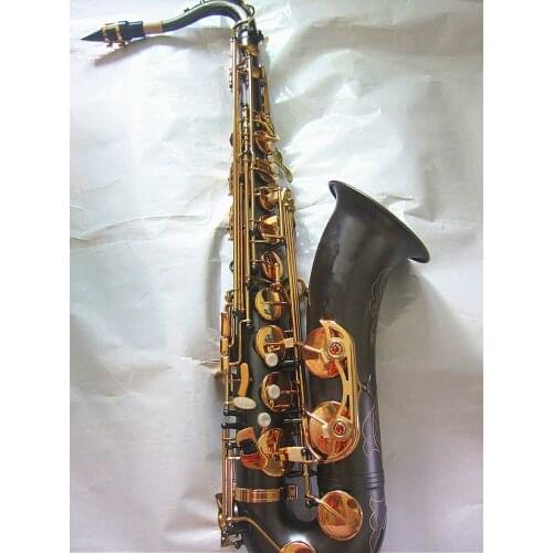 New Arrival Tenor Saxophone Black Matte Sax Tenor Mouthpiece Ligature Reed Neck Musical Instrument Accessories