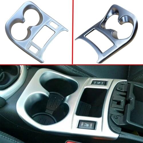 Fit For Nissan Qashqai J11 Water Cup Holder Cover Trim Chrome Car Accessorie 2014 2015 2016 2017 2018 2019 2020 Parts
