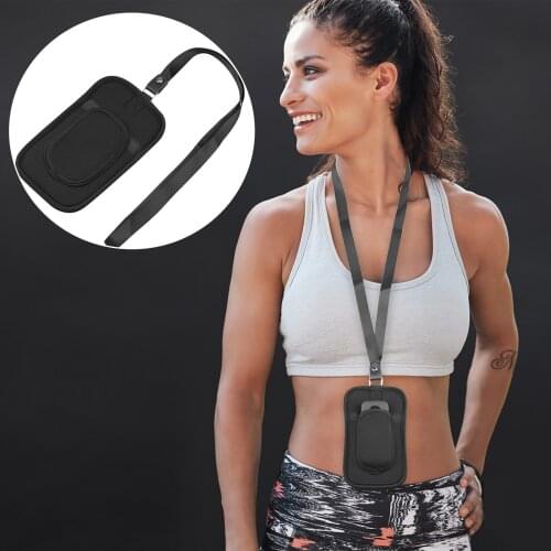 Portable Soft Carrying Protective Sleeve Pouch Bag with Neck Strap for Insta360 One X2 X Panoramic Camera Smartphones