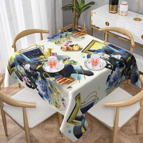 Bungou Stray Dogs Tablecloth Wholesale Elegant Table Cover Garden Printed Protection Polyester Table Cloth
