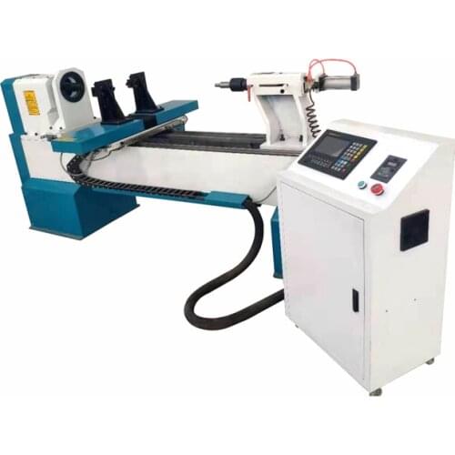 Wood Lathe Automatic Wood Turning Cnc Wood Lathe Machine For Furniture Legs Baseball Bat Wood Craft
