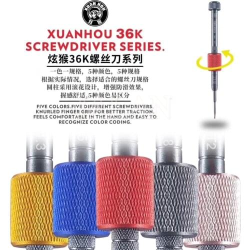 XUANHOU 36K Multi-function disassemble opening tool for Apple mobile phone repair screwdriver tool with magnetic force