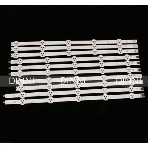 10 Pieces/lot FOR LG 42inch 42LN5400-CN 6916L-1505A 6916L-1506A 6916L-1507A 6916L-1508A LC420DUE(SF)(R7) R1+L1=824MM