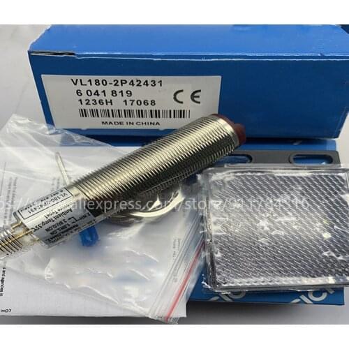 2pcs New High Quality sick Mirror reflection photoelectric switch VL180-2P42431 sensor