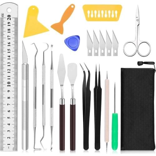 22PCS Craft Weeding Tools Set,Precision Vinyl Weeding Tool Kit For Silhouettes,Lettering,Cutting,Splicing