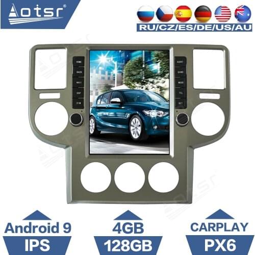 For NISSAN X Trail T30 2002 - 2008 Tesla Style Screen Android Car Auto Radio GPS Navigation PX6 Multimedia Video Player Stereo