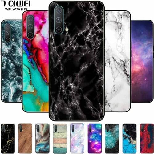 For OnePlus Nord CE 5G Case Print Marble Soft TPU Silicone Cases for OnePlus Nord CE 5G Phone Cover Funda 6.43 inch Capa Bumper