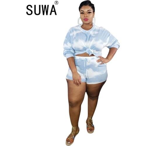 Lounge home wear 2020 best match street fashion summer women two piece tracksuit set oversize t-shirt top + sweatpants plus size