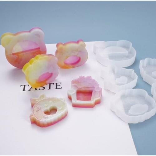 Resin Crystal Epoxy Quicksand Mold Decoration Pendant Casting Silicone Mould DIY Crafts Making Tools