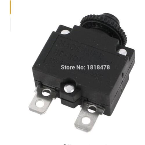 HS R01 5A 10A 15A 20A AC 125/250V 5A Circuit Breaker Protection Overload Protector Black