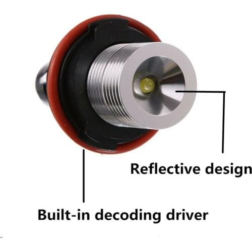 LX Factory hot sale high power 2PCS 5W LED Angel Eye Halo Light Bulb For BMW E39 E53 E60 E61 E63 E64 E83 X3 X5