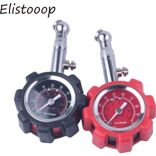 Car Truck Air Tire Monitor Tyre Gauge Air Pressure Gauge Dial Meter 0-100 PSI Tester Tool For Car Motorcycle Truck