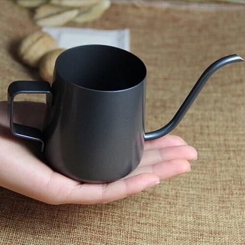 304 Stainless steel hanging ear hand blunt metal tea mug cappuccino art travel tea mug