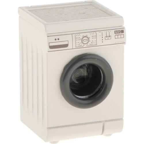 Dollhouse Miniature Modern Furniture Roller Washer Washing Machine 1:12th