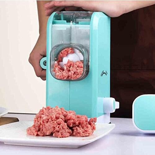 Meat Grinder Kitchen Tools Home Manual Meat Grinder With 6 Stainless Steel Blades Food Processor Mincer Vegetable Chopper Cutter