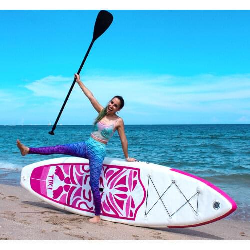 RU Inflatable Stand Up Paddle Board SUP Ultra-Light All Skill Levels Include With Paddle Pump ISUP Backpack, Leash Bag