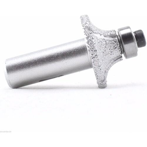 Radius 8mm 5/16" inch Diamond BRAZED Profile Wheel Router Bit Bullnose Marble ILOVETOOL