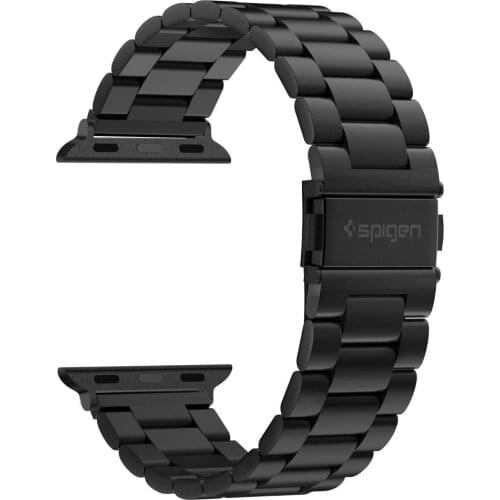 Spigen Watch Band Modern For Apple Watch Series Series SE 6 5 4 44mm 3 2 1 42mm Durable Metal Stainless Steel Strap